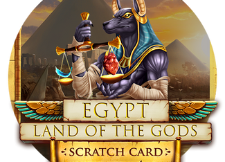 Egypt Land of the Gods Scratch Card