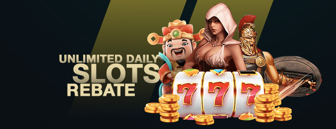 0.8% DAILY UNLIMITED SLOTS REBATE